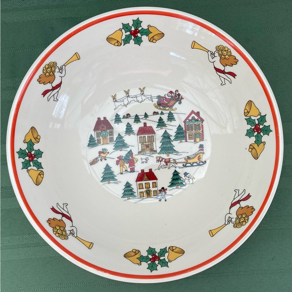 Christmas bowl Jamestown, The Joy of Christmas